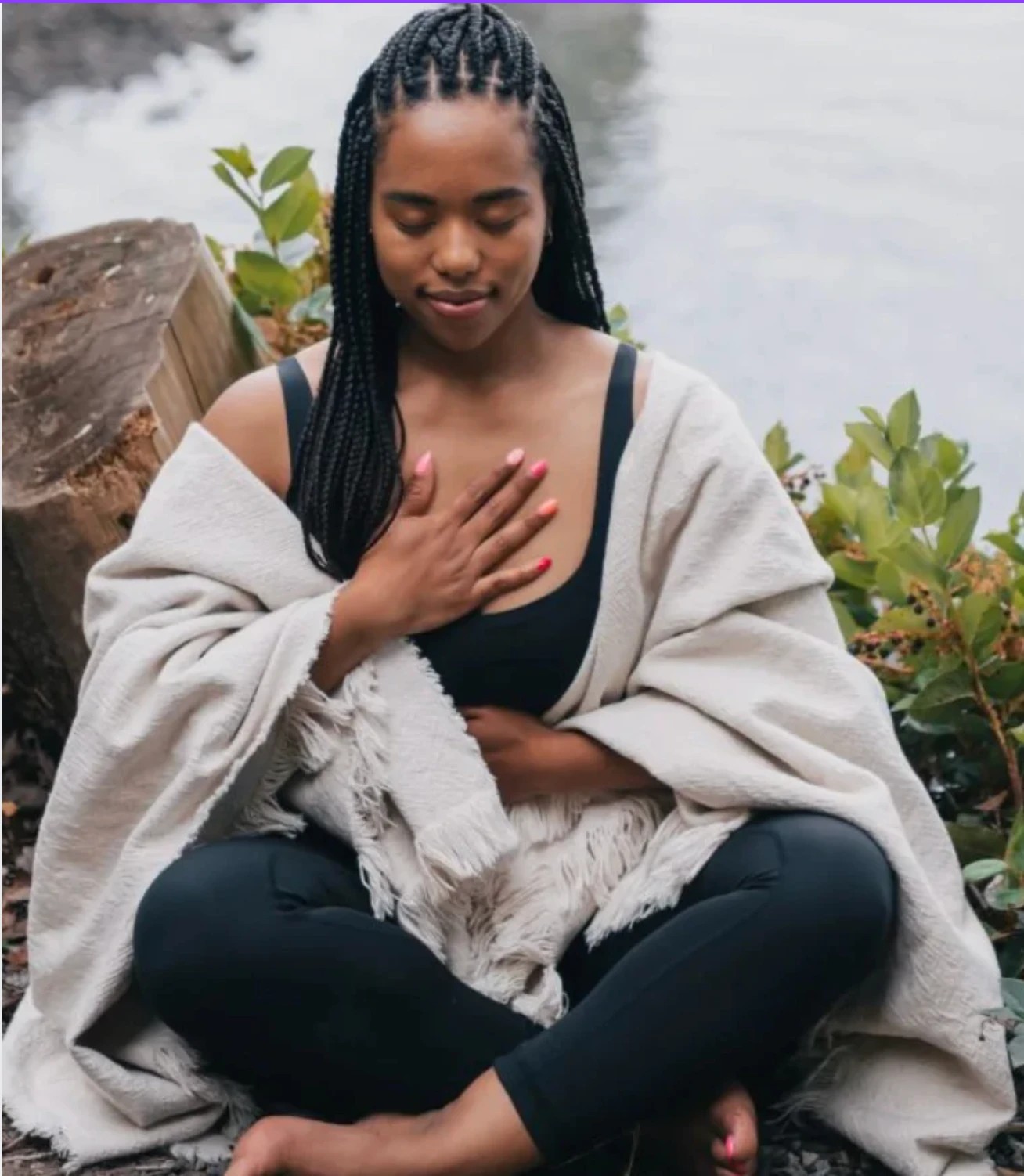 A quiet moment of meditation